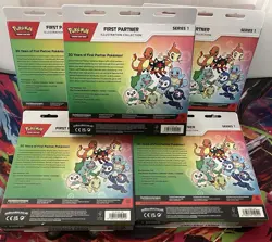 Lot Of 5 ✅ Pokemon TCG First Partner Illustration Collection Series 1 New Sealed - Image 2
