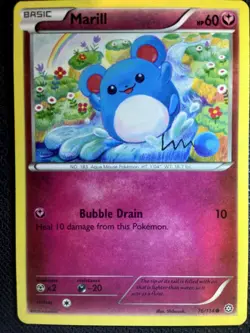 Marill 76/114 Steam Siege Pokemon English Non Holo 2016 - Image 1