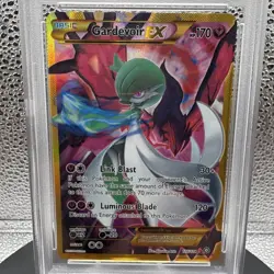 Pokemon Gardevoir EX #116 Steam Siege Holo Secret Rare Full Art PSA 8 2016 TCG - Image 2