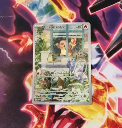 Pokemon TCG - Charmander Illustration Rare - SV: ETB Promo SVP 044 - NM - Image 1