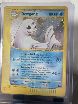 2003 Pokemon Dewgong H6/H32 – Skyridge – Holo Rare – MP - Image 1