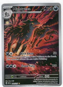 Pokemon TCG Mightyena 243/217 Ascended Heroes Illustration Rare English NM - Image 1