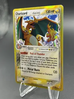 Pokemon TCG Crystal Guardians Delta Species Reverse Holo Charizard 4/100 MP Cond - Image 3