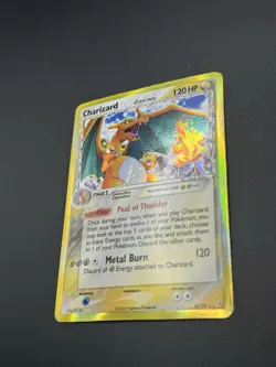 Pokemon TCG Crystal Guardians Delta Species Reverse Holo Charizard 4/100 MP Cond - Image 4