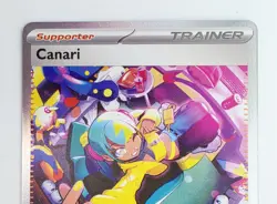 Pokemon Canari 291/217 Hyper Rare Full Art Trainer Supporter NM Ascended Heroes - Image 3