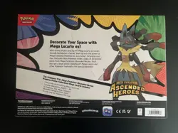 Pokemon TCG: Ascended Heroes Premium Poster Collection Mega Lucario Sealed Box - Image 2