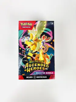 Mega Evolution: Ascended Heroes Booster Bundle (6 Booster Packs) - Pokemon TCG - Image 1