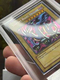 Yugioh Serpent Night Dragon Secret MRL-103 1st Edition ARS10 Certificate GEM MT - Image 5