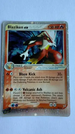 Blaziken ex 89/95 EX Team Magma vs Team Aqua Rare Holo 2004 Pokemon Card - Image 1