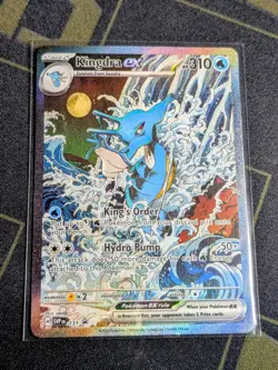 Kingdra EX 131 Pokemon TCG Scarlet & Violet Black Star Promo #1 - Image 1