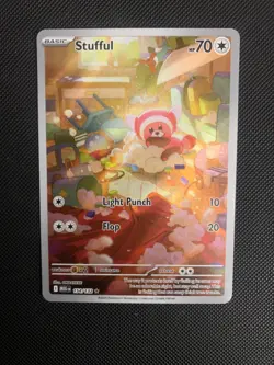 Stufful 154/132 Me01: Mega Evolution Holo Illustration Rare - Image 1