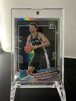 2023-24 Panini Donruss Optic Victor Wembanyama #225 Silver Holo Rated Rookie - Image 1
