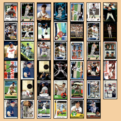 Chipper Jones Lot 41 Baseball Cards 2007 Ultra Feel the Game Atlanta Braves Set - Image 1