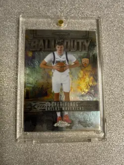 COOPER FLAGG RARE GOLD ROOKIE RC CHROME INVESTMENT CARD SP MAVERICKS ROY MINT - Image 1