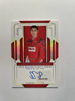 2025 National Treasures - Rookie Of The Year - Sammy Smith - GOLD AUTO /10 - Image 1