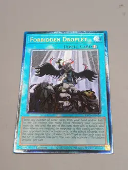 Yugioh Forbidden Droplet RA01-EN064 Ultra Rare 1st Ed NM - Image 2