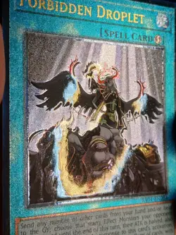 Yugioh Forbidden Droplet RA01-EN064 Ultra Rare 1st Ed NM - Image 3