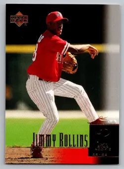 2001 Upper Deck - Star Rookie Jimmy Rollins #43 - Image 1
