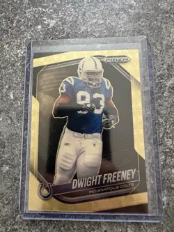 DWIGHT FREENEY 2025 PANINI PRIZM BLACK GOLD VINYL 5/5 FOTL COLTS 🔥 - Image 1
