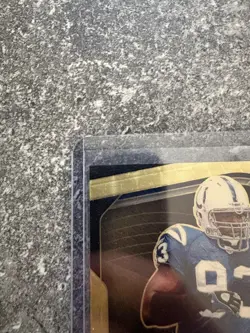 DWIGHT FREENEY 2025 PANINI PRIZM BLACK GOLD VINYL 5/5 FOTL COLTS 🔥 - Image 2