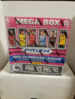 2021-22 Panini Prizm Premier League Soccer Mega Box Factory Sealed - Image 1