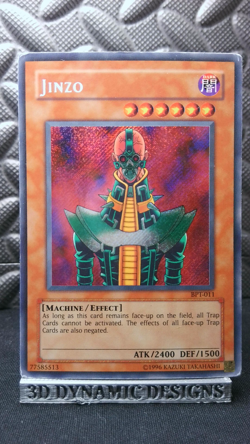 | Yugioh Jinzo BPT-011 Secret Rare 2003 Collectors Tin HP 🔥 | - Image 1