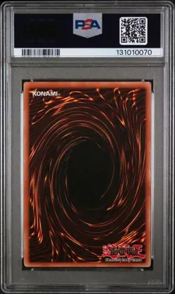 2002 Yu-Gi-Oh Blue Eyes White Dragon SDK-001 PSA 9 - Image 2