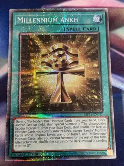Yu-Gi-Oh! TCG Millennium Ankh MP25-EN011 Starlight Rare Yugioh NM/M - Image 1