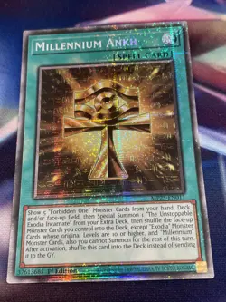 Yu-Gi-Oh! TCG Millennium Ankh MP25-EN011 Starlight Rare Yugioh NM/M - Image 2