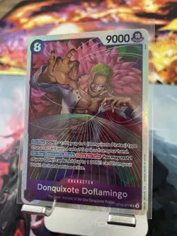 Donquixote Doflamingo SR OP10-071 Royal Blood One Piece CCG English Foil - Image 3