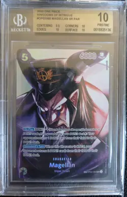2023 One Piece OP02-085 Magellan Special Alternate Art (SP) ENG | BGS 10 - Image 1