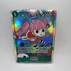 Perona OP12-034 Super Rare Legacy of the Master One Piece Foil Near Mint - Image 1