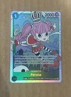 Perona OP12-034 Legacy of the Master Super Rare One Piece English NM SR - Image 1