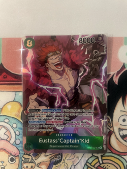 Eustass "Captain" Kid OP01-051 Super Rare Alternative Art One Piece CCG - Image 1