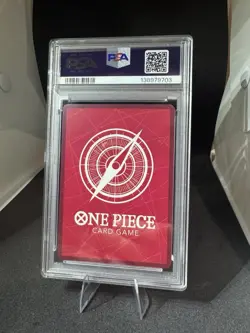 2025 One Piece Portgas D. Ace Leader Alt Art #OP13-002 PSA 10 GEM MINT English - Image 2