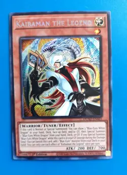 Near Mint Yugioh Kaibaman The Legend Secret Rare DUAD-EN021 1st Edition - Image 1