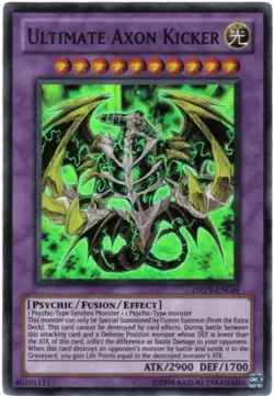 DREV-EN039 Ultimate Axon Kicker Super Rare Unlimited Edition YuGiOh Card - Image 1