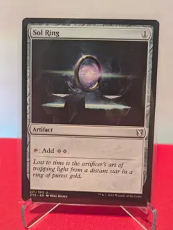 Sol Ring 222 Uncommon Commander 2018 Magic: The Gathering Near Mint - Image 1