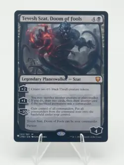 Tevesh Szat, Doom of Fools M Commander Legends Normal 153 MTG LP - Image 1