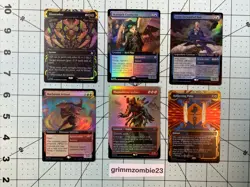 MTG Secrets Of Strixhaven Rare Full Art Foil LOT OF 17 SOS/SOA! - Image 1