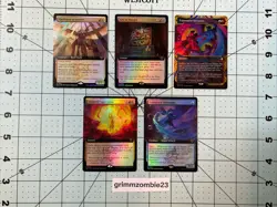 MTG Secrets Of Strixhaven Rare Full Art Foil LOT OF 17 SOS/SOA! - Image 3