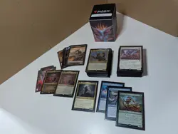 Mtg Commander Masters Precon Deck Sliver Swarm Open NM Sleeved Deckbox - Image 1