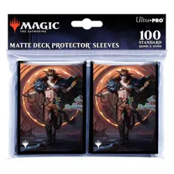 MTG OUTLAWS OF THUNDER JUNCTION 100CT DECK PROTECTOR SLEEVES KEY ART 4 - Image 2
