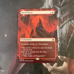 MtG Blood Moon - NM - Wilds of Eldraine Enchanted Tales - Image 1