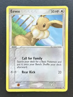 Pokemon TCG Eevee EX Delta Species 69/113 Regular Common - Image 1