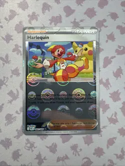 Harlequin 083/086 Poke Ball Reverse Holo White Flare Pokemon English - Image 1