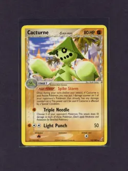 Cacturne (Delta Species) 15/100 Crystal Guardians Regular Rare Pokemon - Image 1
