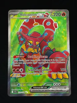 Pokemon Volcanion ex 171/159 Sv09: Journey Together Holo (NM) - Image 1