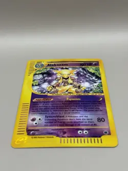 Alakazam 1/165 - Reverse Holographic - Pokemon Expedition - WOTC - LP - Image 2