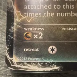 Pokemon Rayquaza EX Black & White Promo Holo BW47 2012 English Dragon - Image 2